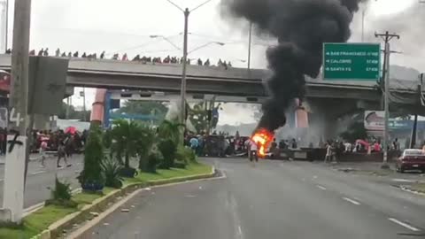 Strike against the cost of living continues for the 17th consecutive day in Panama