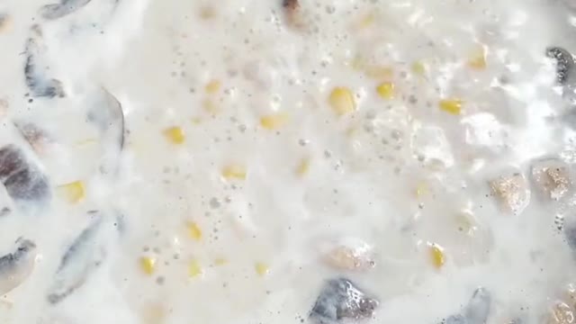 Butter Corn Mushroom Soup pt.2