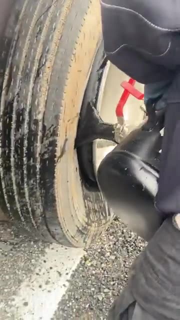 120 lbs psi tire explosion 😱#shorts #tires #power #viral