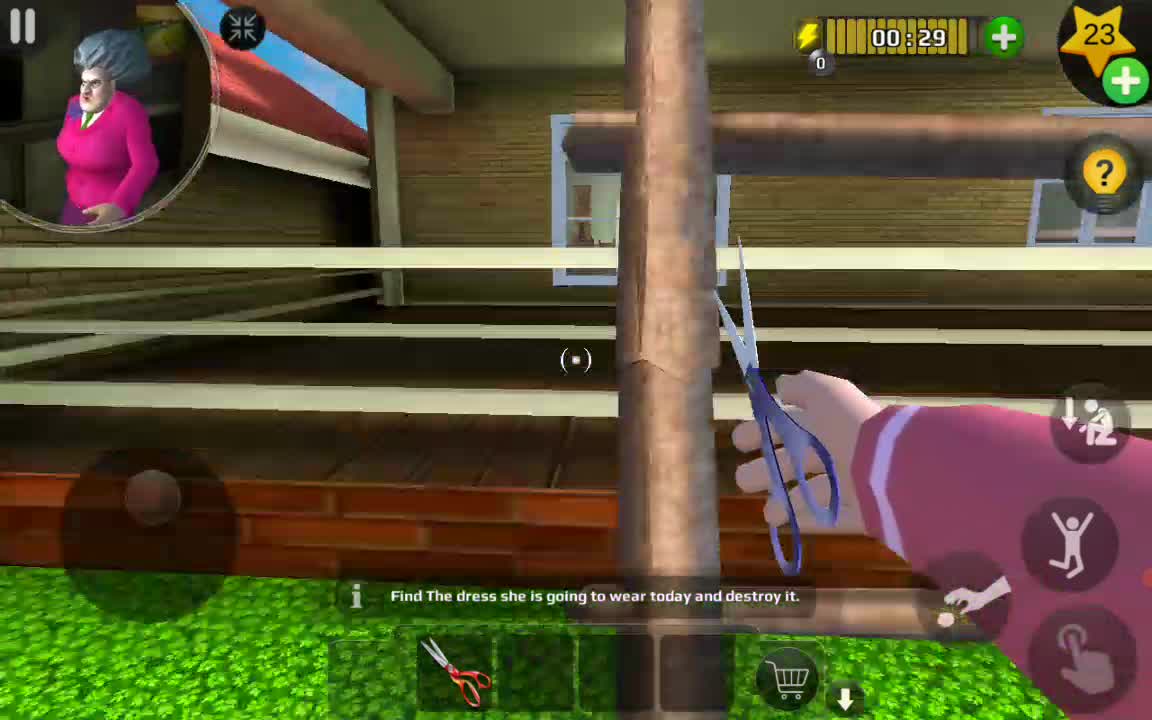 Scary teacher game walkthrough chapter 1 Outfit woes