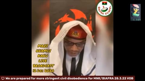 Our Leader onyendu Nnamdi Kanu's prayer