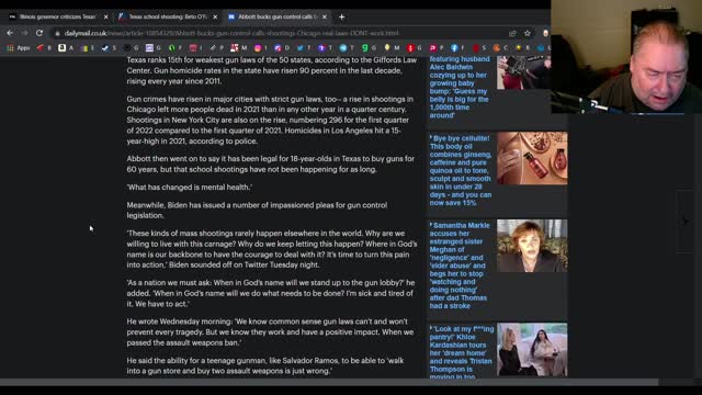 Francis O'rourke crashes Governor Abbots press briefing update on school shooting