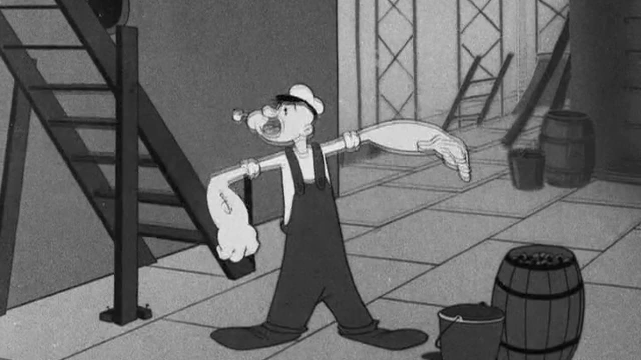 Popeye the Sailor - 1942x10 - A Hull of a Mess