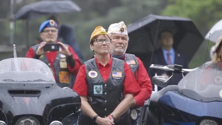 DÂN MÔ TÔ YÊU TRUMP TRƯỚC NHÀ TRẮNG 🇺🇸BIKERS FOR TRUMP AT WHITE HOUSE