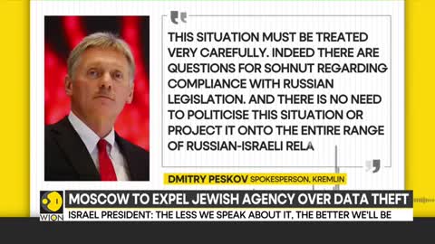 Moscow to expel jewish agency ov....