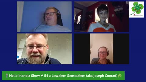 ☘ Hello Irlandia Show #54 z Leszkiem Szostakiem (aka Joseph Conrad)