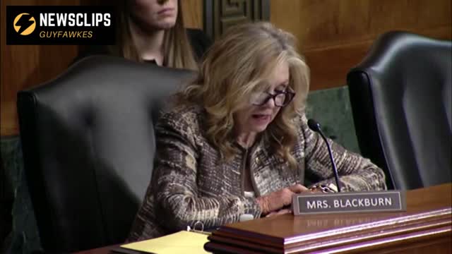 Senator Marsha Blackburn Question Judiciary Nominee On Hate Group List