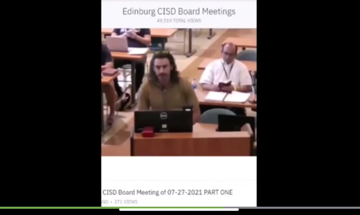 Edinburg, TX CISD Board Meeting - July 27, 2021 | Miguel Escobar