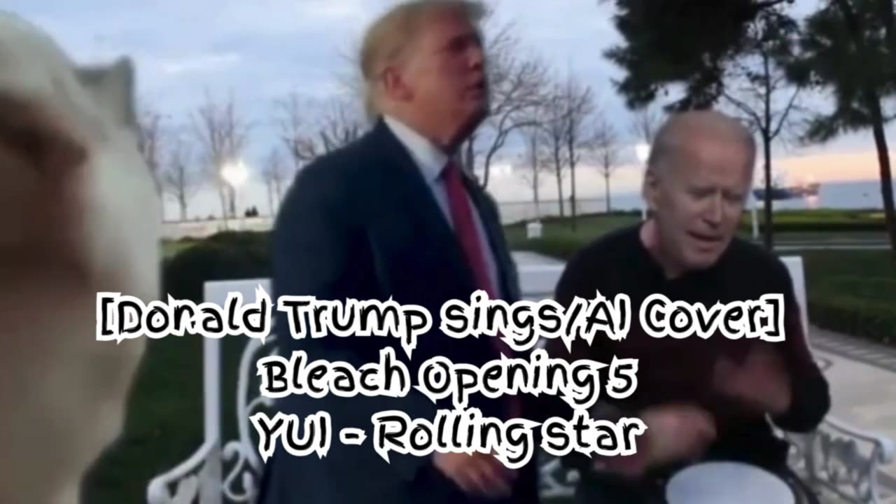 [Donald Trump sings/AI Cover] Bleach Opening 5 YUI - Rolling Star