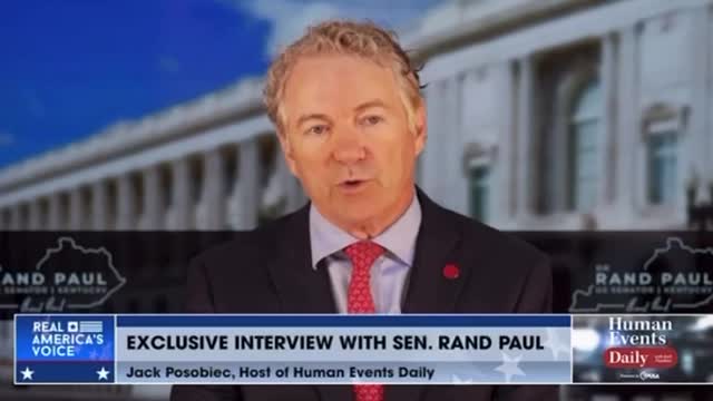 'Should Be Treated as a Weapon': Rand Paul Calls for Heavy Oversight of Gain-of-Function Research