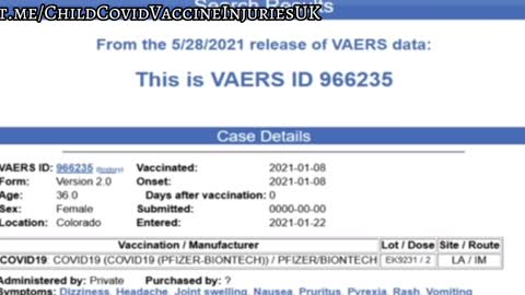 CDC REMOVES 150K DEATHS FROM VAERS SYSTEM - VACCINE GENOCIDE
