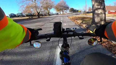 Kansas City After Work Bike Commute