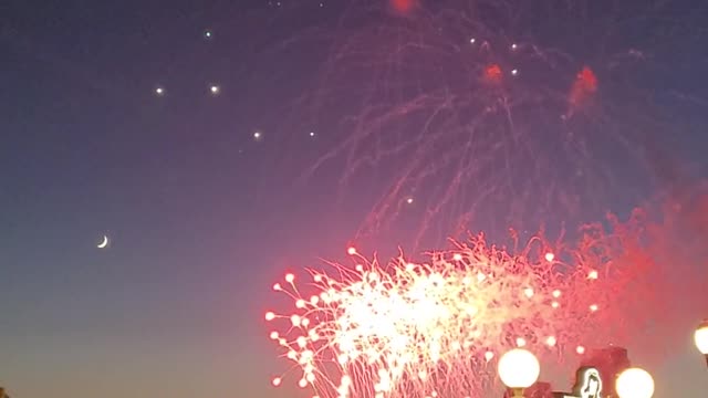 Fireworks Canada Day missed ending