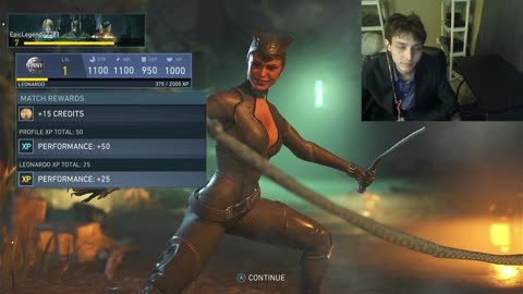 Leonardo VS Catwoman On The Very Hard Difficulty In An Injustice 2 Legendary Edition Battle