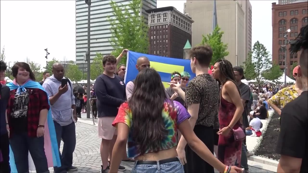 ROWDY Teen Girls HARASS Preacher!