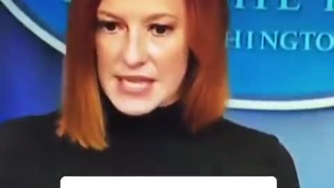 Psaki with another NWO slip: "Protect marked people"