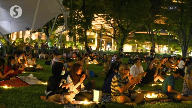 Singaporeans hold vigil for Malaysian in high-profile death row case | The Star/ Asia News Network