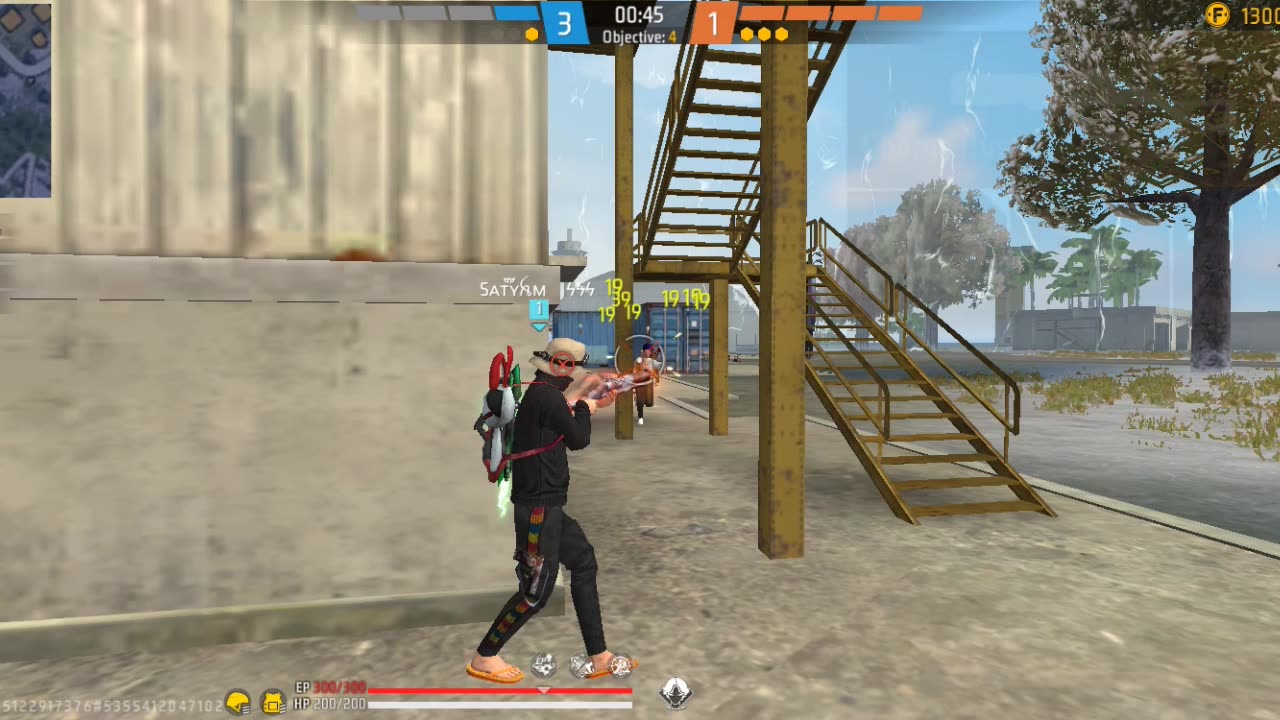 Free Fire 1v4 pro max level gameplay