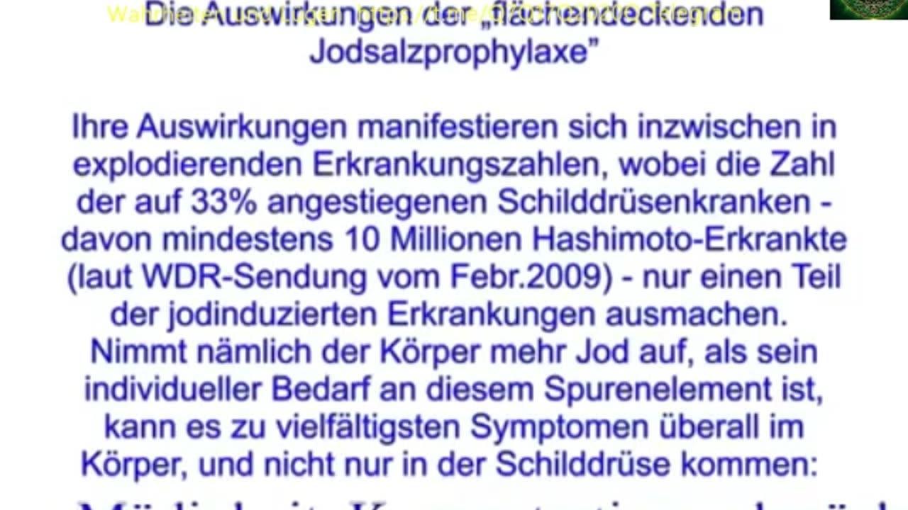 🌱꧁Der Angriff auf die Volksgesundheit JOD꧂ 🎋