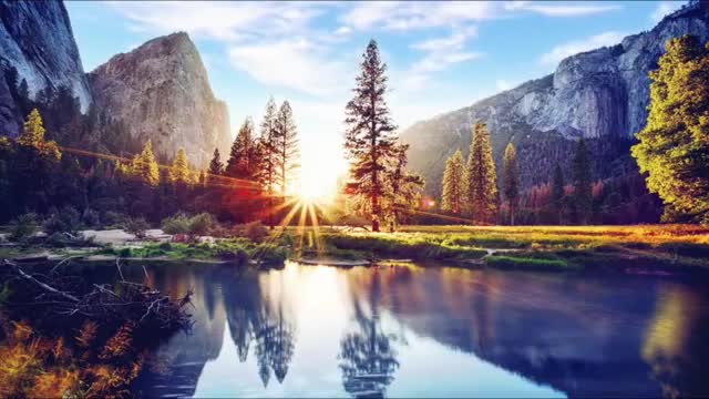 Beautiful Sunsets with Relaxing Music | Relaxing Sunsets | Piano Music | 1 Hour