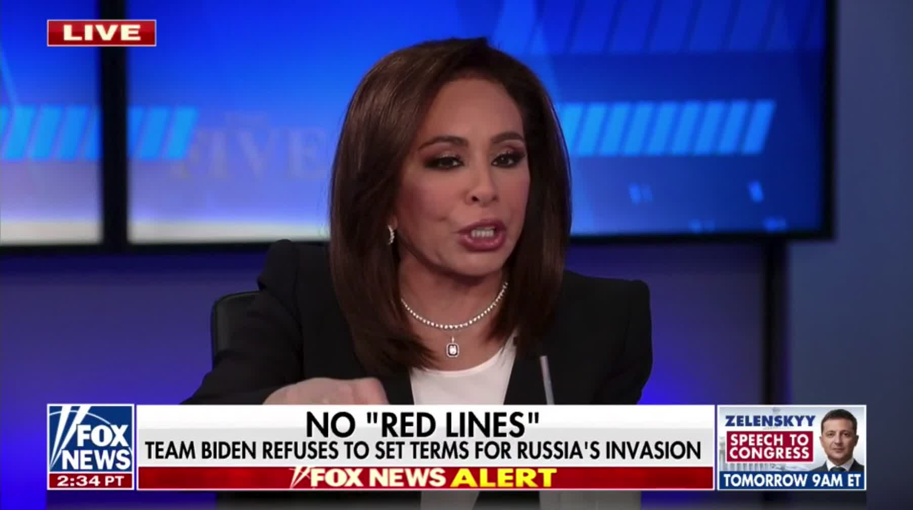 Wow. Judge Jeanine Pirro goes off on Geraldo Rivera