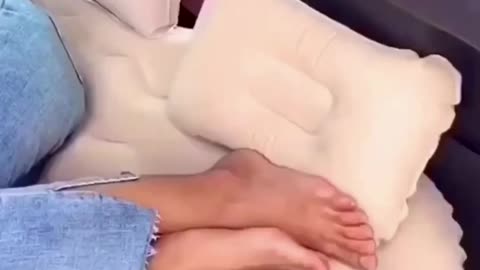 Air mattress in the car