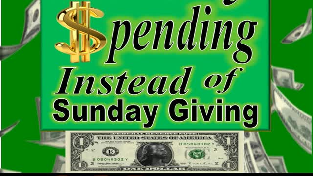 Sunday Spending Instead of Sunday Giving by Kevin L. Cann - Audiobook