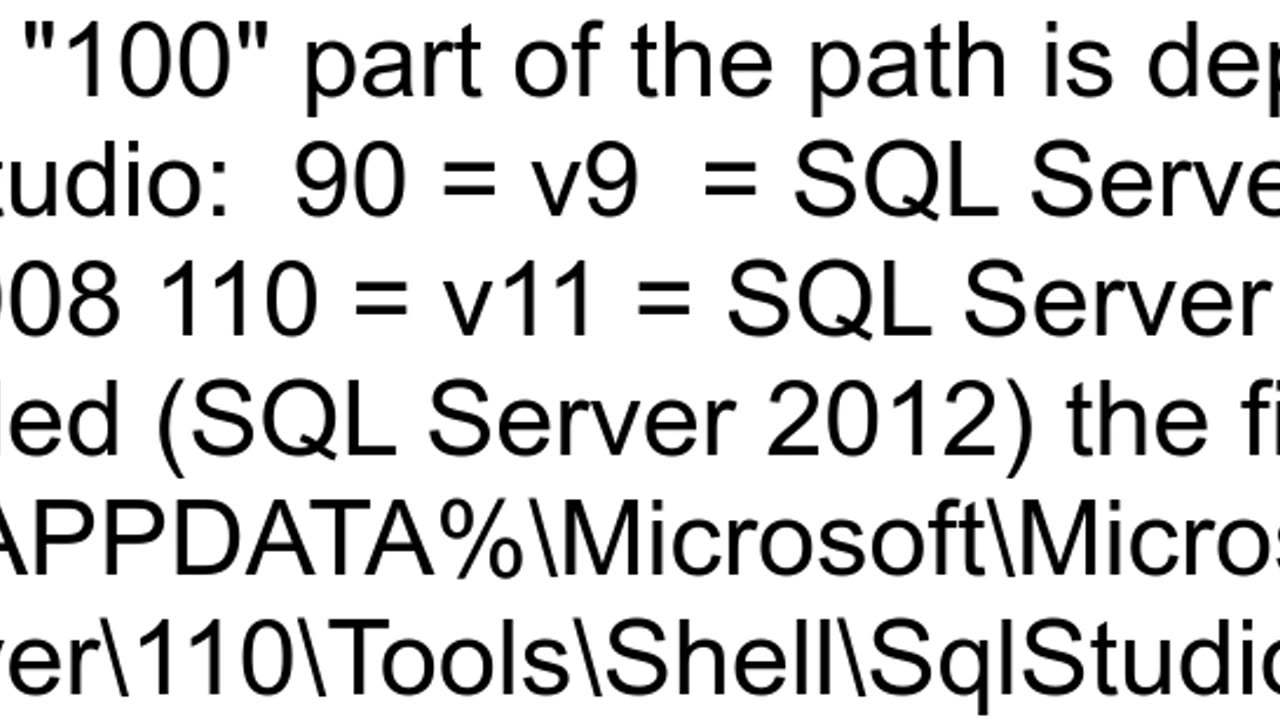 Delete saved usernamespasswords in SQL Server Management Studio39s Connect to Server Screen when Sq