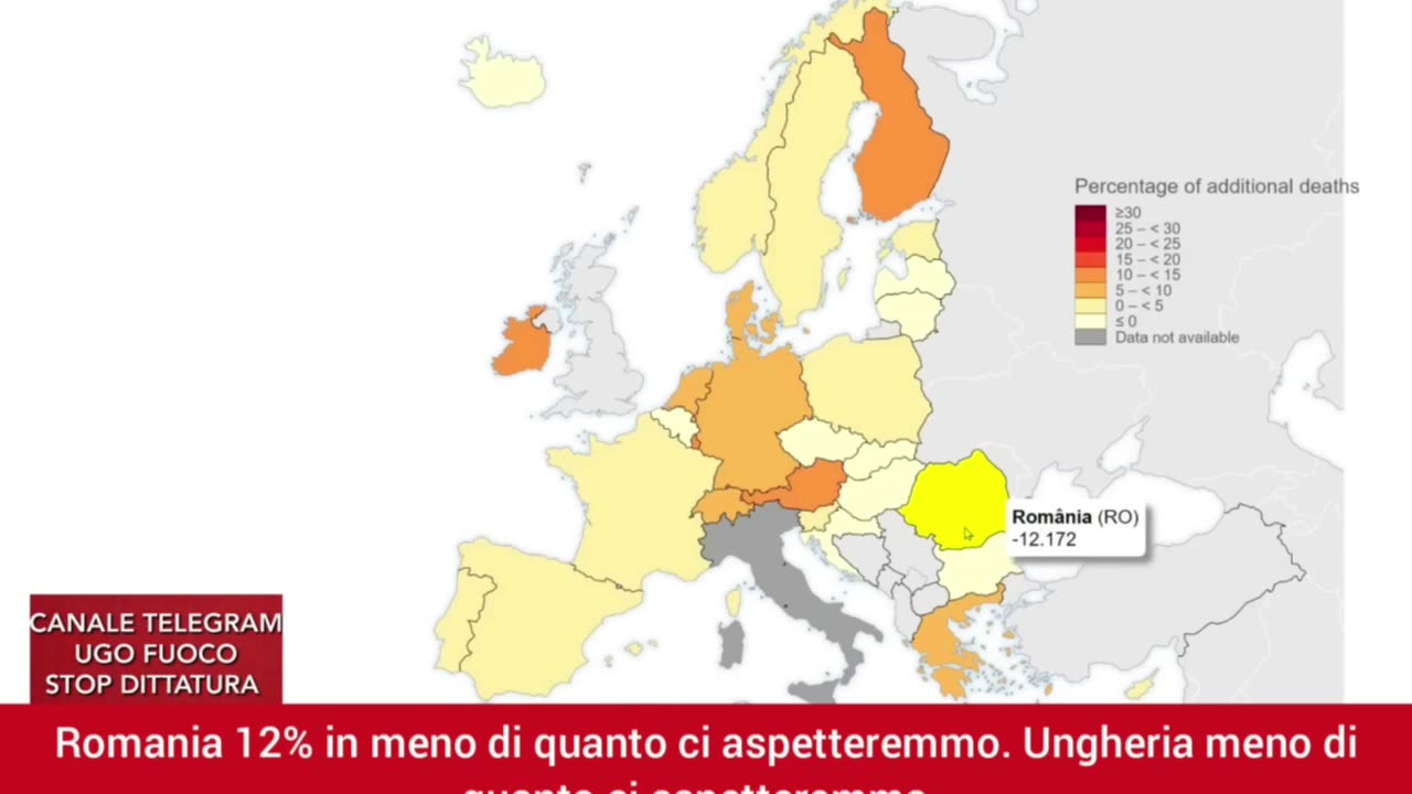 Confermato: eccesso di mortalità in tutti i paesi che hanno vaccinato di più.