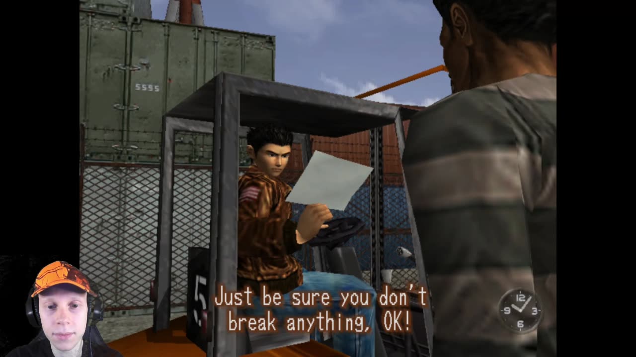 Shenmue Part 24: Forklift Race!