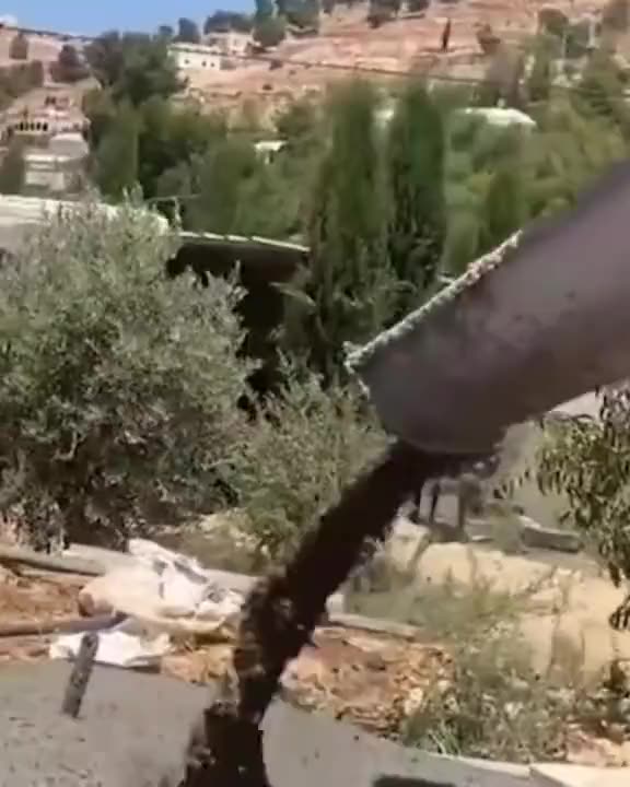 Army Pours Concrete into Water Supply