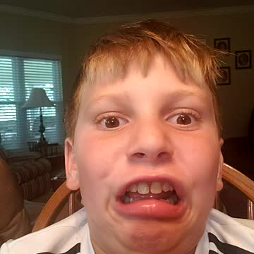 Connor making faces for no reason