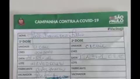MORTES POR VACINA ESTÃO ACONTECENDO