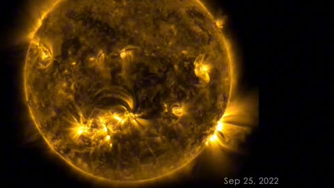 130 Days on the sun in 1 minutes