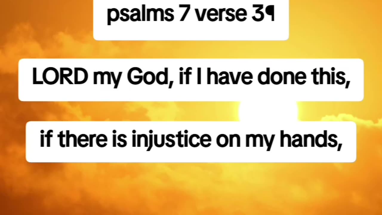 Psalms 7 verse 3