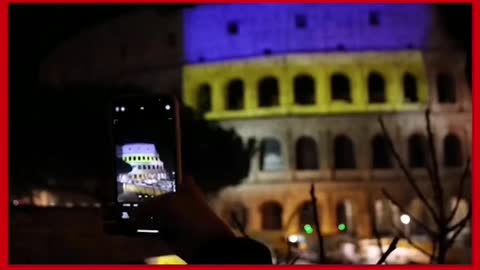 UkraineAsul at dilaw a ilaw saSydney Opera HouseAustralian ParliamentEiffel Tower, Colosseum