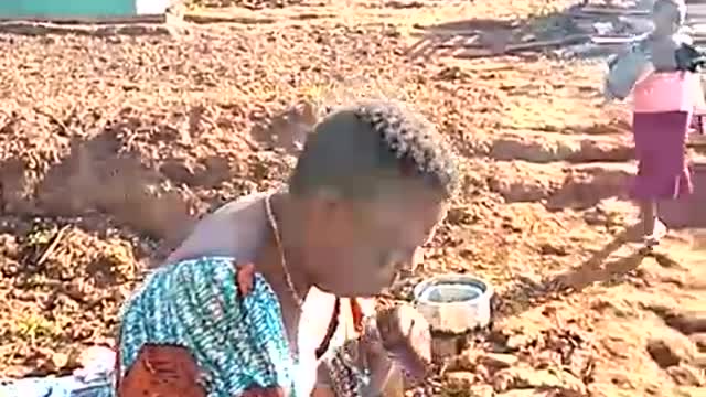 Banned by YouTube _ Dorcas bathes a new addition to the orphanage