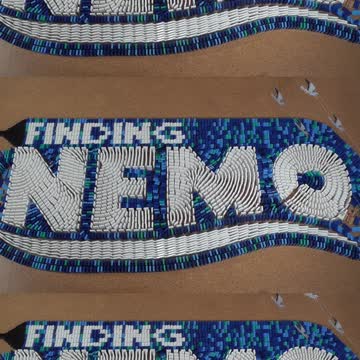 THE AMAZING TRIPLE SPIRAL /Finding Nemo (10,000 DOMINOES)
