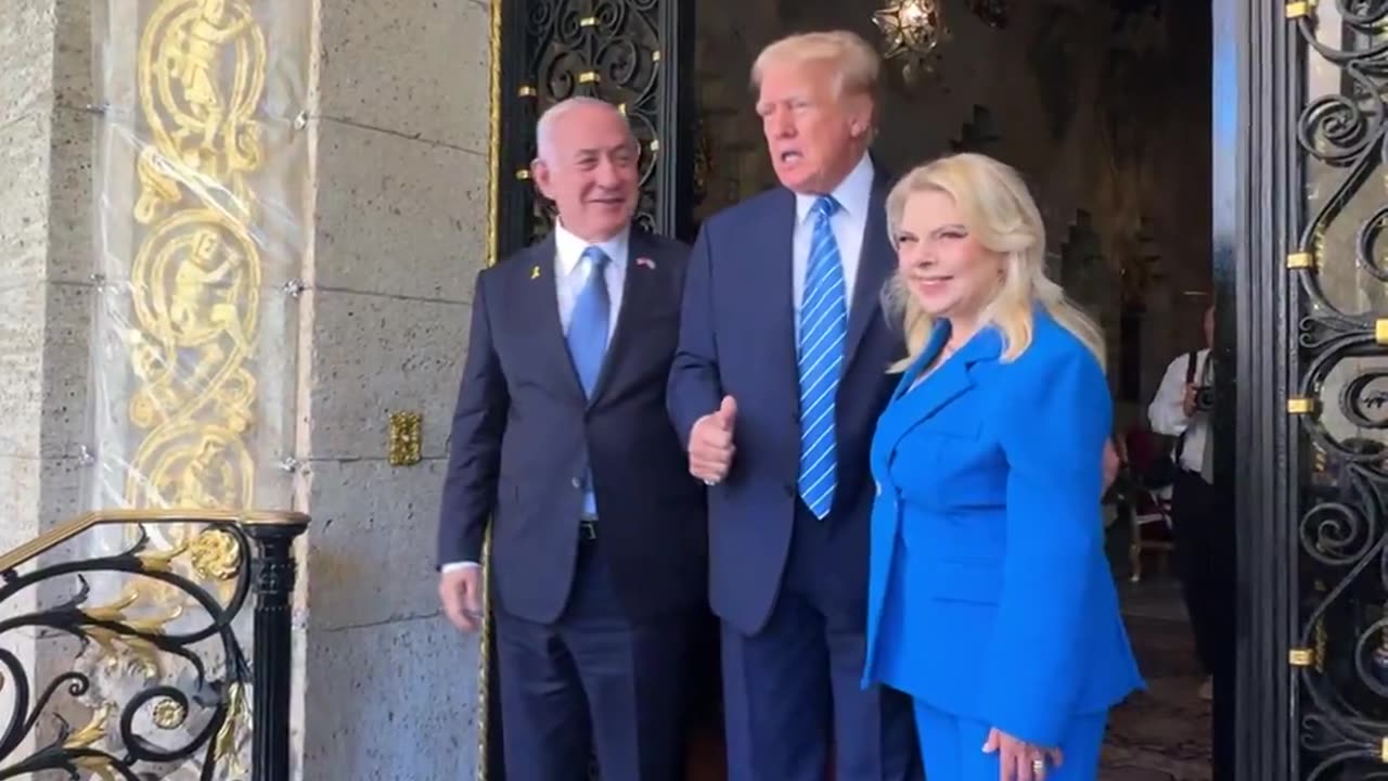 President Trump refuses shakehands with Netanyahu? Part II