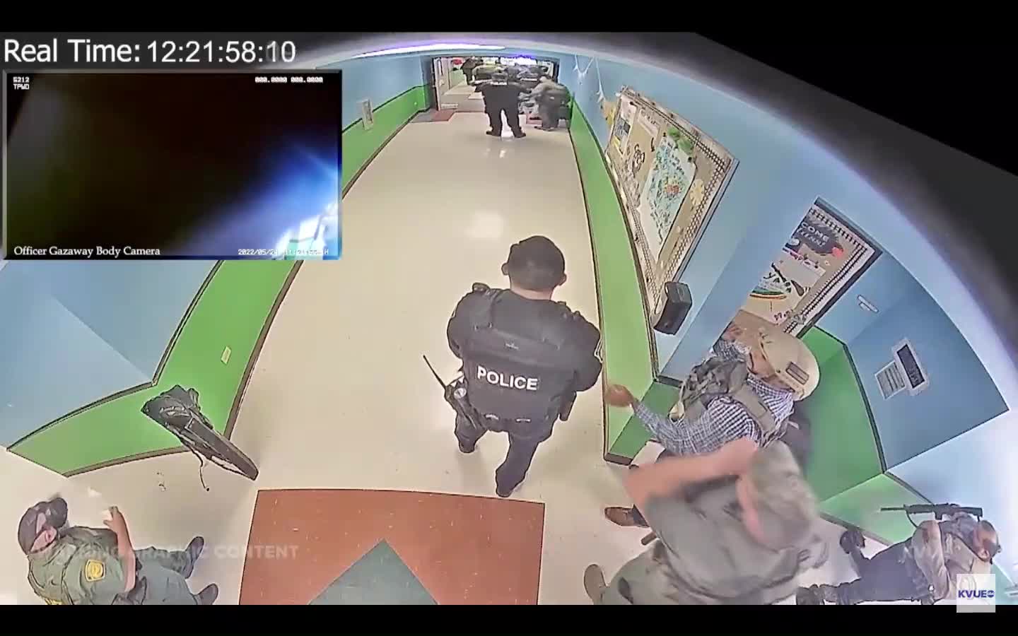 Uvalde Inside Robb Elementary School - 'Sheriff' Touch