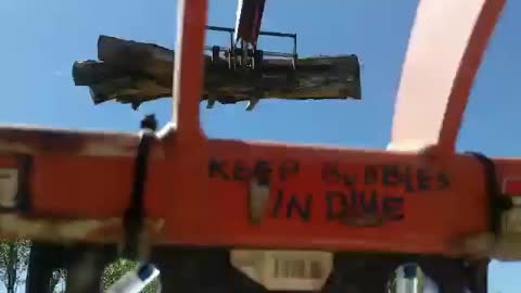 Log drop