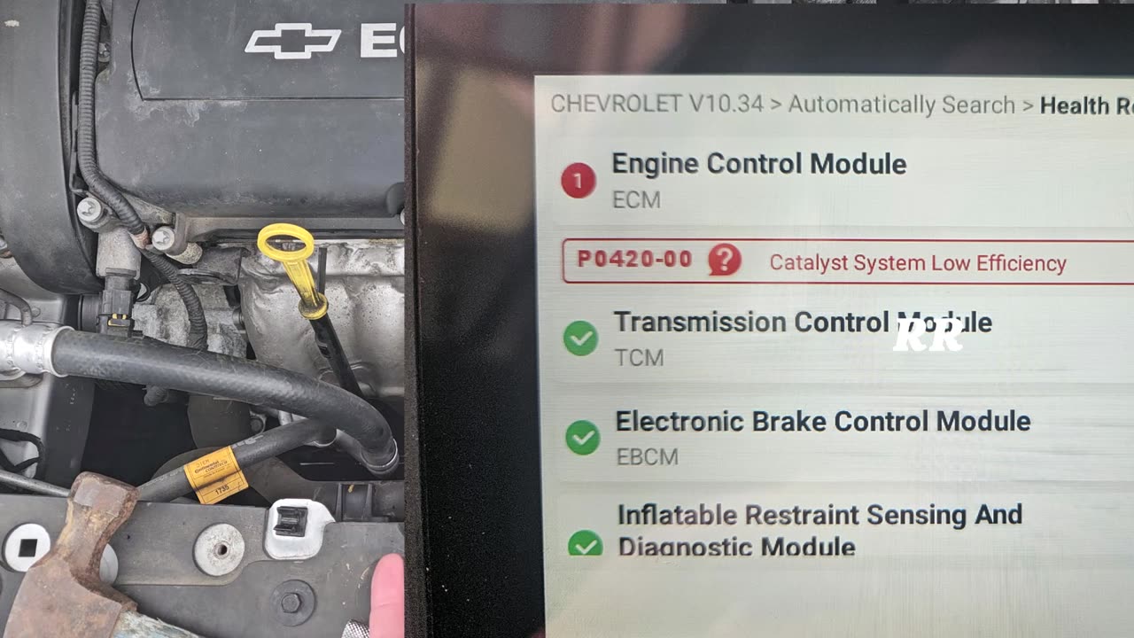 Replacing the Upstream o2 Sensor, 2015 Chevy Sonic 1.8 Liter Engine - had a P0420 Scanner Code