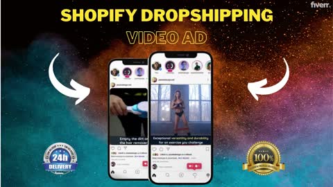 I will create winning facebook video ads for dropshipping products