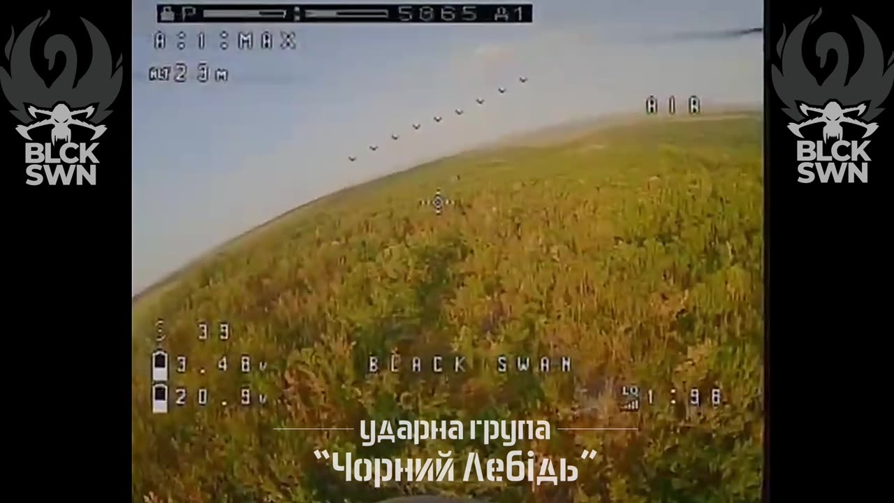 Amazing Battle Between Quad Drones in the Skies Over Eastern Ukraine