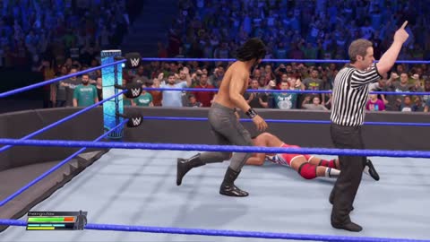 wwe2k22 myrise walkthrough 144, King outlaw vs Chad Gable