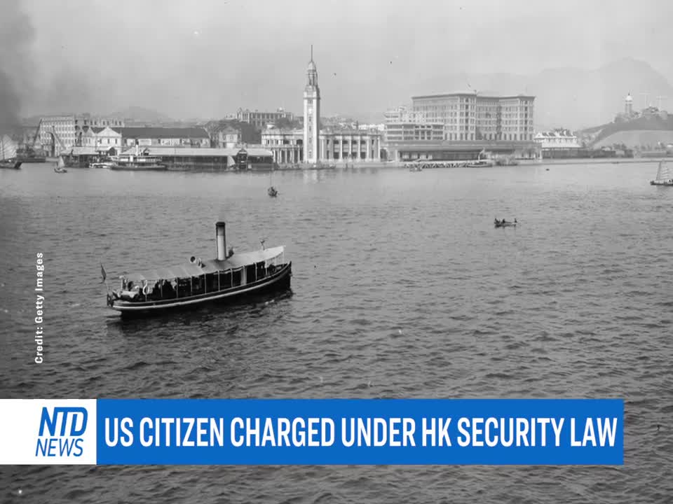 US Citizen Charged Under Hong Kong Security Law