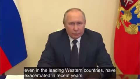 Putin, "Don't shift blame on us..."