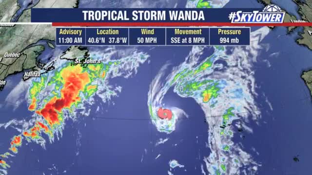 Tropical Storm Wanda and tropical weather forecast: Nov 11, 2021