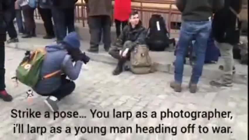First hand: The truth about the Ukraine war; ready, camera, action!