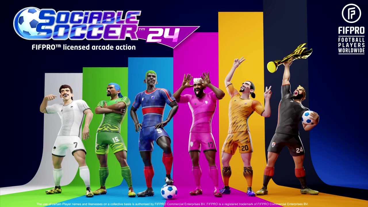 Sociable Soccer 24 - Official Gameplay Trailer